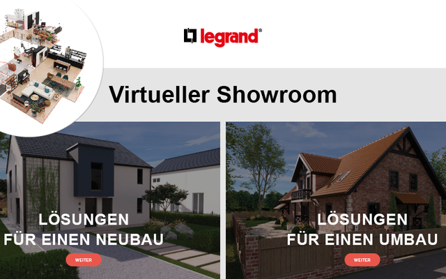 Virtueller Showroom bei Elektro Leipold GmbH&Co.KG in Mitterteich