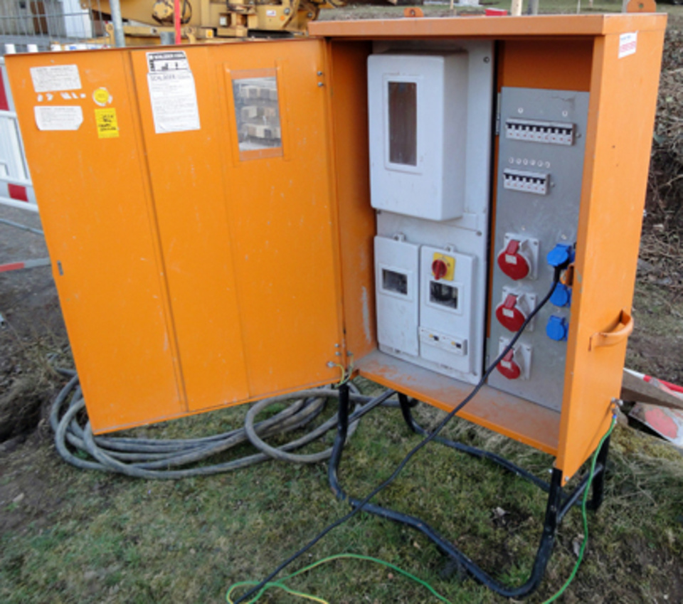 Baustromkasten bei Elektro Leipold GmbH&Co.KG in Mitterteich