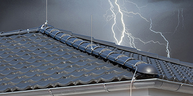 Äußerer Blitzschutz bei Elektro Leipold GmbH&Co.KG in Mitterteich
