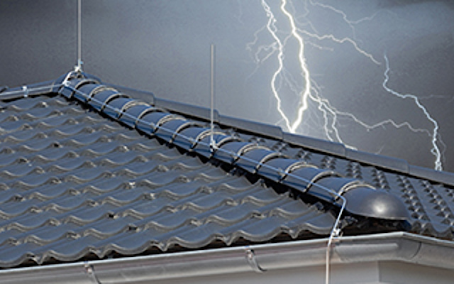 Äußerer Blitzschutz bei Elektro Leipold GmbH&Co.KG in Mitterteich